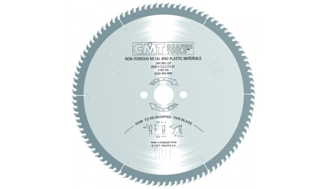 SAW BLADE FOR NON-FERROUS METALS AND PLASTIC 160X2.2/1.6X20