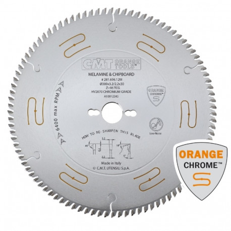 SAW BLADE HW 250x3.2/2.2x30 Z80 5HWG (CHROME)
