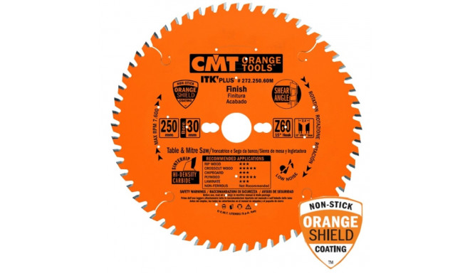 ITK PLUS FINISH SAW BLADE HW 235X2.4X30(+25) Z=48 ATB+SHEAR