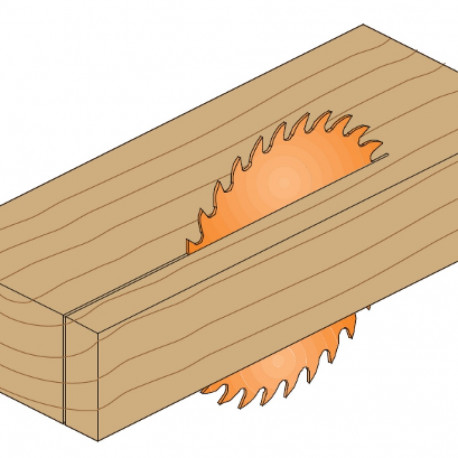 ITK PLUS RIP AND CROSSCUT SAW BLADE HW 190X1.7X30(+20+16) Z=24 ATB+SHEAR