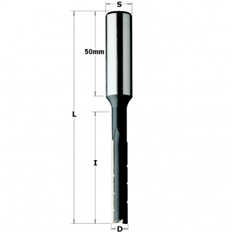 MORTISING BIT W/CHIP BR. SP Z2 D=24X125X180 LH