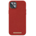 Njord byELEMENTS Suede Comfort+ Case - iPhone 14 Plus - Burnt Orange