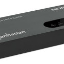 Manhattan 4K@60Hz 2-Port HDMI Splitter Splits One HDMI Input to Two HDMI Outputs (1x2), 18G, Black