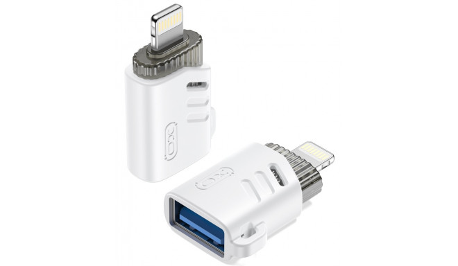 XO adapter USB-Lightning OTG, valge (NB256A)