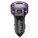 XO FM transmitter + charger BCC12 BT MP3, black