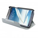 4World case Rotary Samsung Galaxy Note II, grey