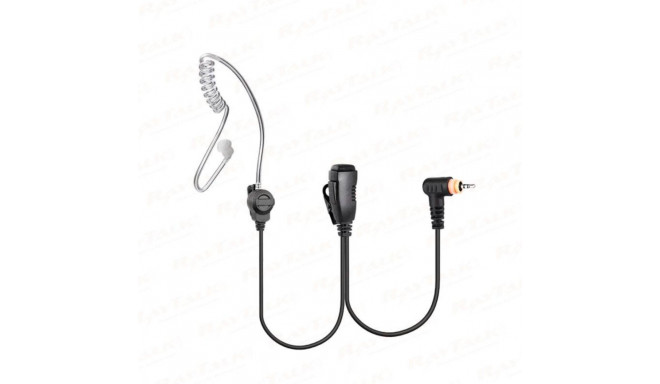 EM-3927-H4/SC/1W acoustic tube earpiece with lapel PTT for Hytera  multiconnector