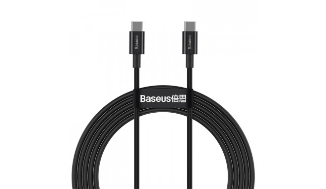 Baseus cabel Superior PD USB-C - USB-C 2,0m black 100W