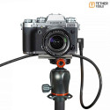 Tether Tools thread mount Pro USB-C right angle 4.6m, black