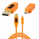 TetherPro USB 2.0 A Male to Mini-B 8 Pin 4.6m