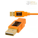 TetherPro USB 2.0 A Male to Mini-B 8 Pin 4.6m