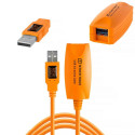 TetherPro cable USB 3.0 Active Extension 5m, orange