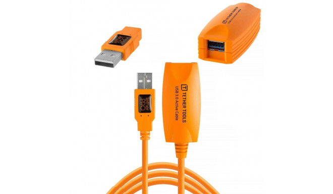 TetherPro USB 3.0 Active Extension 5m | Orange