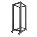 Open rack 32U 600x1000 black
