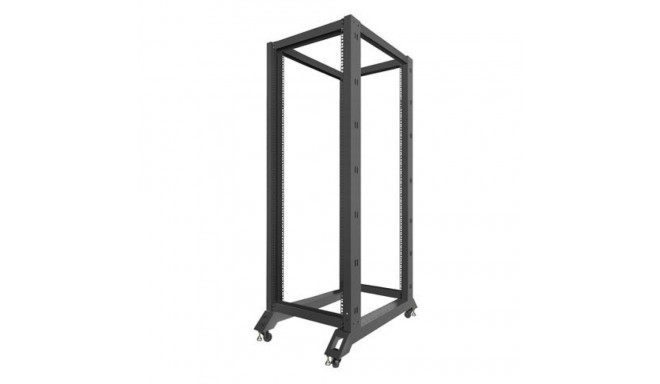 Product Title: 32U 4-Post Open Frame Server Rack (600mm x 1000mm) – Black
T