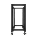 Open rack 22U 600x1000 black