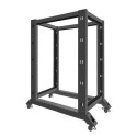 Open rack 22U 600x1000 black