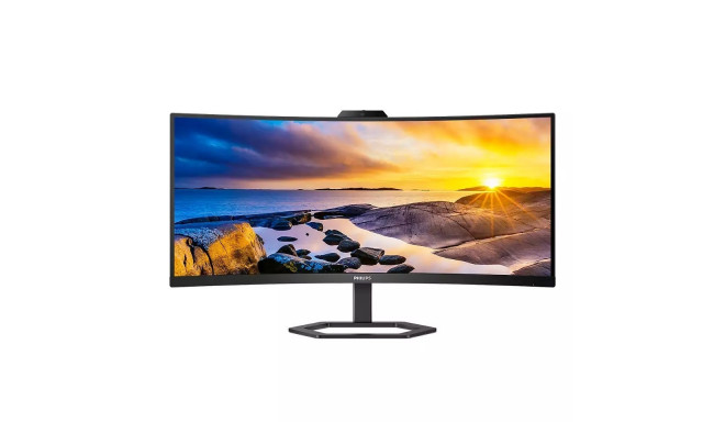 Monitor 34 inches 34E1C5600HE VA HDMI DP USB-C HAS Camera Speakers