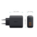 AUKEY PA-D2 Wall Charge r 2xUSB-C PD Power Deli