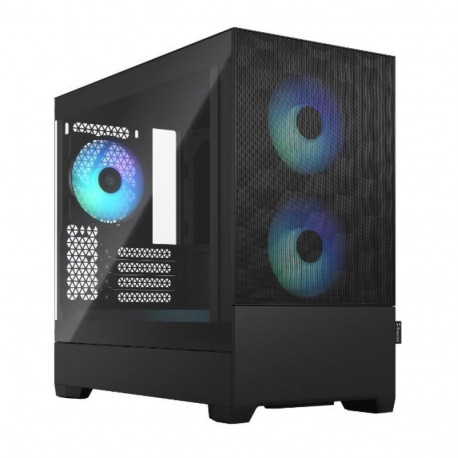 Fractal Design computer case Pop Mini Air RGB TG Clear Tint, black