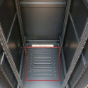 Rack cabinet 42U 600x800 black standing