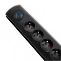 Surge protector 5 sockets 1.8m black