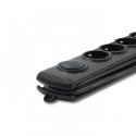 Surge protector 5 sockets 1.8m black