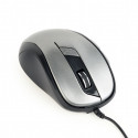 Gembird hiir USB MUS-6B-01-BG, must/hall