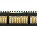 Patchpanel 24 ports CAT6 STP V2