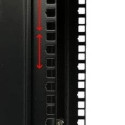 Wall cabinet rack 9U 600x600 black two sections