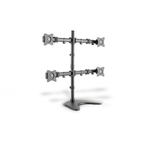 Product Name: Quad Monitor Stand Mount – Independent Adjustable Arms for 4 LCD Scre