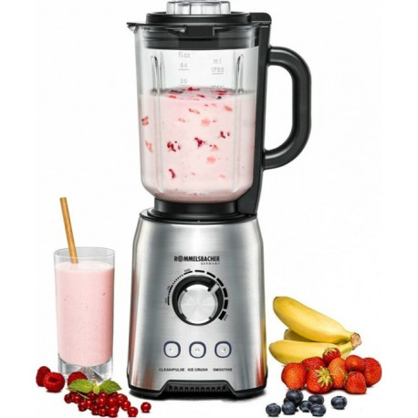Rommelsbacher blender MX 1250, stainless steel/black