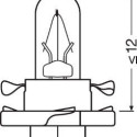 12V 1,2W BX8.4D MUST KARBIS