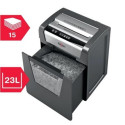 Rexel Momentum X415 paper shredder Cross shredding Black, Grey