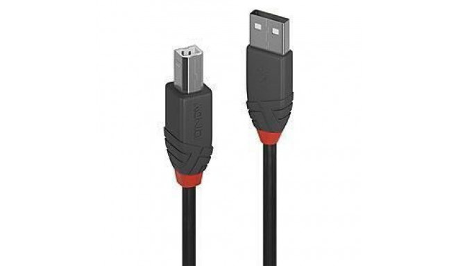 LINDY CABLE USB2 A-B 10M/ANTHRA 36677