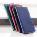 Smart Magnetic case for Samsung Galaxy S24 Ultra burgundy