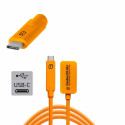 Tether Boost Pro USB-C Core Controller Extension Cable | Orange