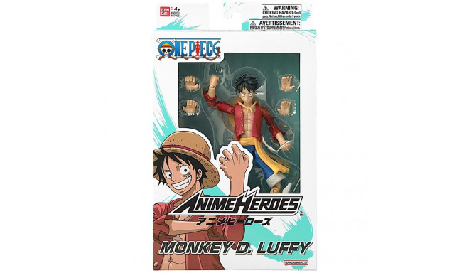 ANIME HEROES One Piece figure with accessories, 16 cm - Monkey D. Luffy