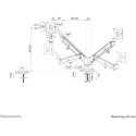 "Full-Motion-Tischhalterung für 17-32"" Bildschirme 9KG DS70-810BL2 Neomounts"