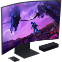 "138cm/55'' (3840x2160) Samsung Odyssey Ark S55BG970NU 16:9 1ms 4xHDMI Pivot Speaker 4K 165Hz Curved