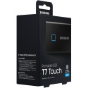 "1TB Samsung Portable T7 Touch USB 3.2 Gen2 Schwarz retail"