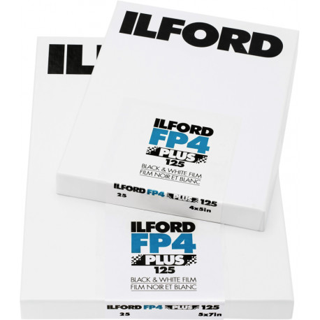 Ilford FP4 PLUS 4x5" 100 Sheet Film