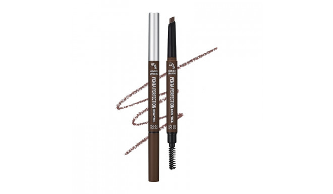 Holika Holika Kulmupliiats Wonder Drawing Penta Perfection Brow Pencil 02 Natural Brown