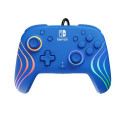 PDP Afterglow Wave Blue USB Gamepad Analogue / Digital Nintendo Switch, Nintendo Switch OLED