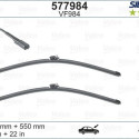 Valeo Silencio XTRM 650+550mm 577984 raamita kojamehed