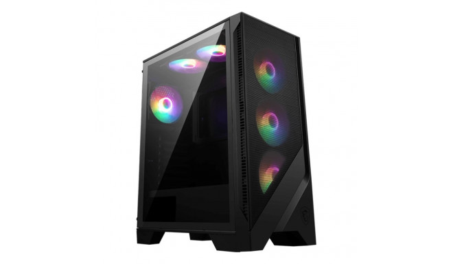 MSI MAG Forge 120A AIRFLOW midi-tower must läbipaistev
