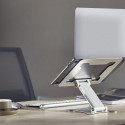 Gembird NBS-D1-03 laptop stand Silver 39.6 cm (15.6")