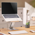 Gembird NBS-D1-03 laptop stand Silver 39.6 cm (15.6")