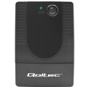 Qoltec 53774 uninterruptible power supply (UPS) Line-Interactive 1 kVA 600 W 1 AC outlet(s)