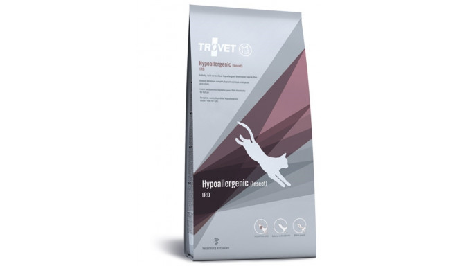TROVET Hypoallergenic IRD with insect - dry cat food - 3 kg